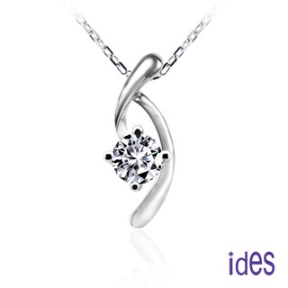 ides愛蒂思鑽石 品牌設計款30分E/VS1八心八箭完美車工鑽石項鍊/知性