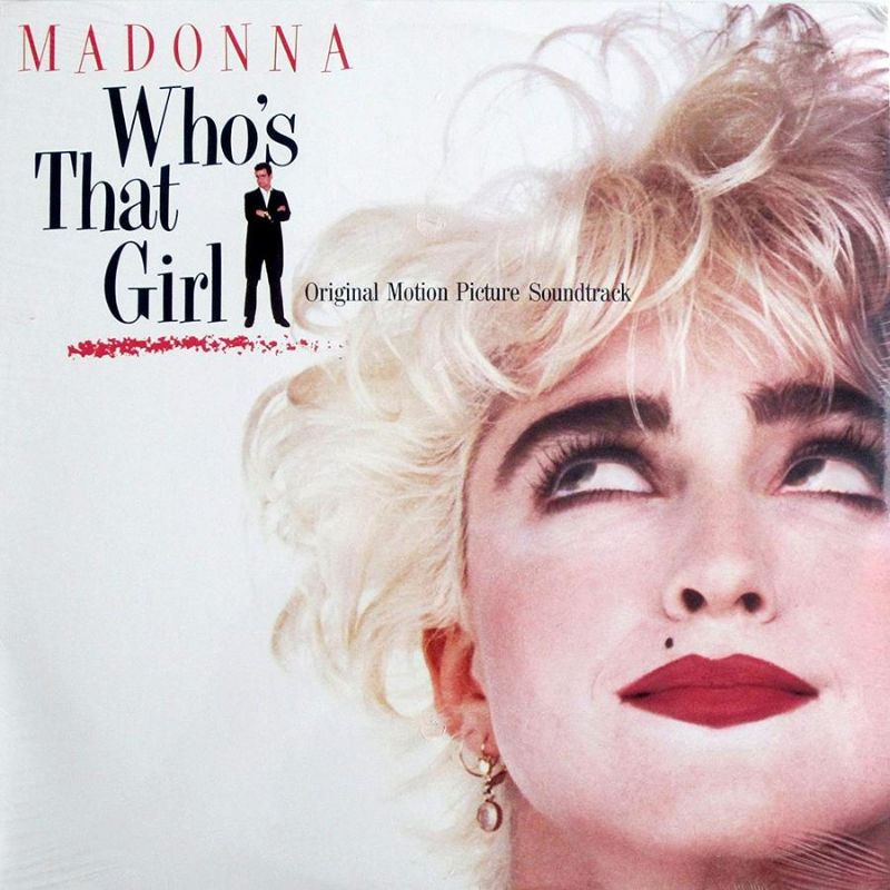 &amp;龍格音響&amp;MADONNA：Who's That Girl電影原聲帶（透明水晶彩膠唱片），全新未拆封。
