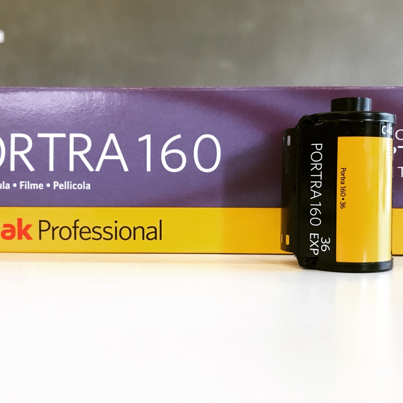 Kodak PORTRA 160 顆粒細緻專業彩色負片135底片柯達| 蝦皮購物