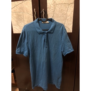 Calvin Klein Jeans 水藍色polo衫 s號