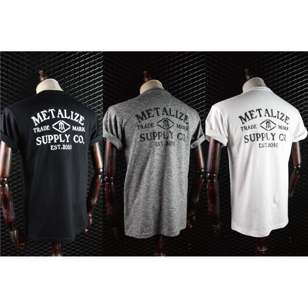 【METALIZE直營網路門市】METALIZE -  Spray-Paint  T-shirt (黑/灰/白)