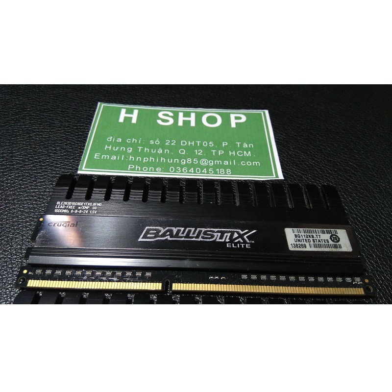 4gb DDR3 總線 1333 散熱器 ram - 10600U (kit 2x2gb), CRUCIAL Brand