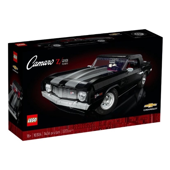 正版公司貨 LEGO 樂高 ICONS系列 LEGO 10304 雪佛蘭 Chevrolet Camaro Z28