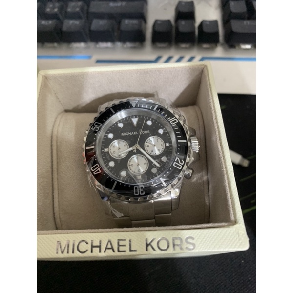 MK手錶 免運費  MICHAEL KORS MK8256 黑水鬼手錶