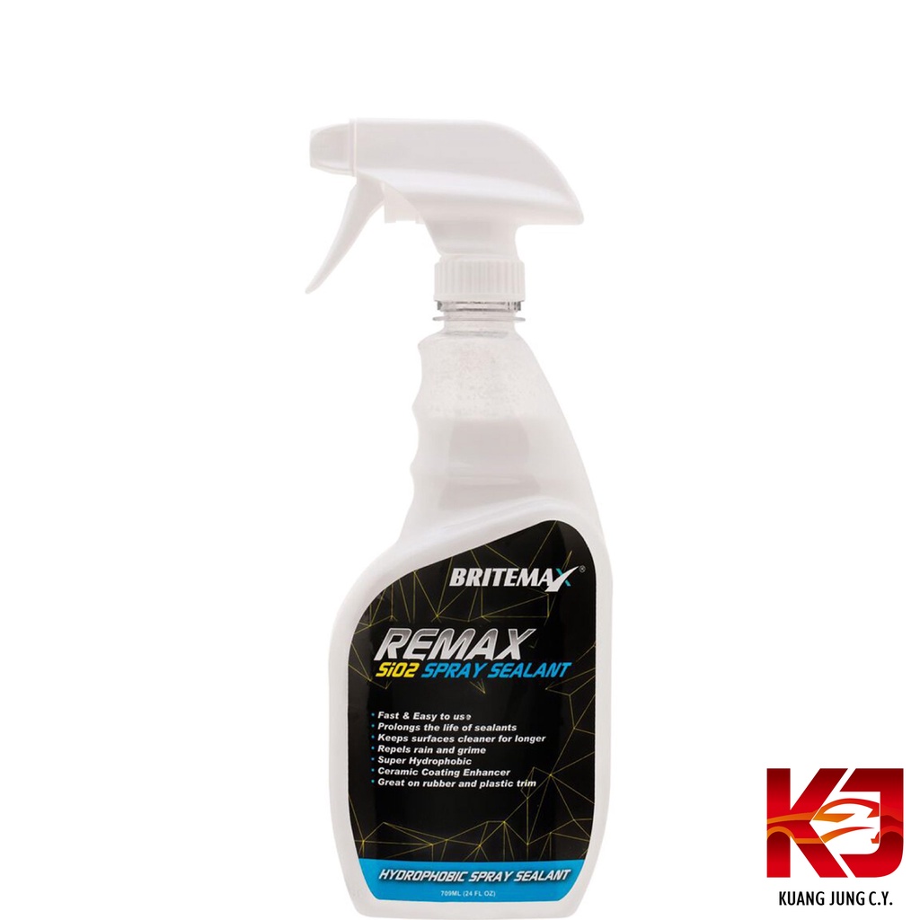 BRITEMAX Remax SiO2 Spray Sealant  鍍膜維護 噴霧封體 24oz 虎姬漆蠟