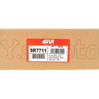 Y.S GIVI SR7711 KTM 390 Adventure 後架/後車架/後箱架/後行李箱架/後貨架 20-