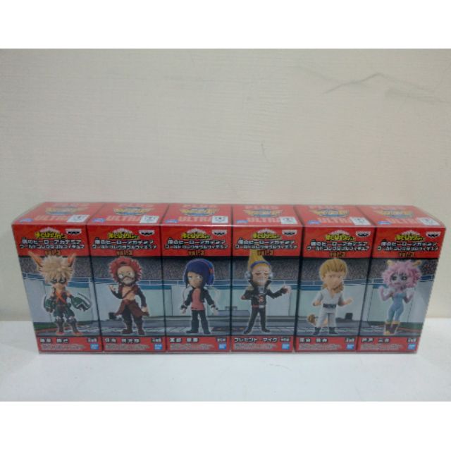 【單售】日版WCF我的英雄學院VOL.3 爆豪勝己 切島銳兒郎 耳郎響香 禮物麥克風 尾白猿夫 蘆戶三奈 My Hero