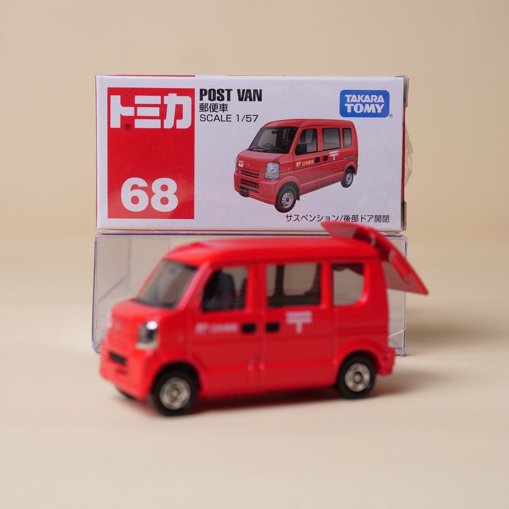 TOMICA 68 郵便車 POST VAN 多美小汽車