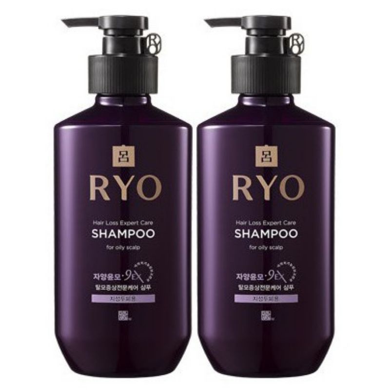韓國 Ryo呂 滋養韌髮洗髮精 紫瓶紫標 油性髮質適用 新包裝 400ml 全新