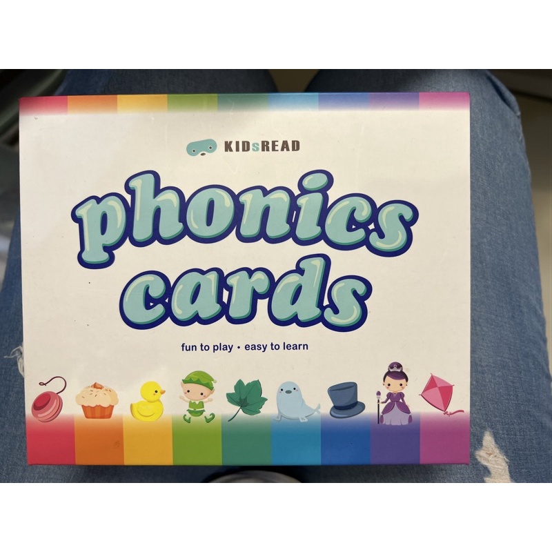 Kidsread Phonics cards 自然發音卡 點讀