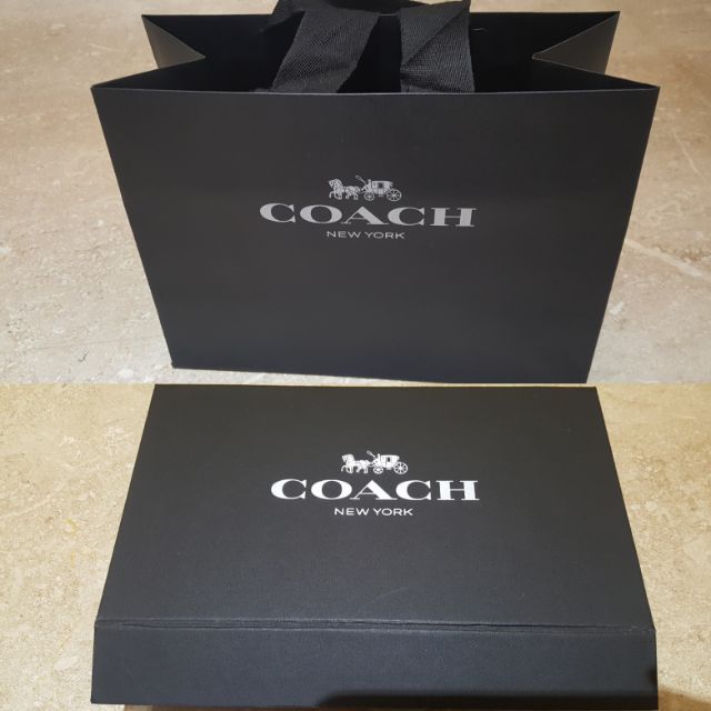 Coach 紙袋紙盒