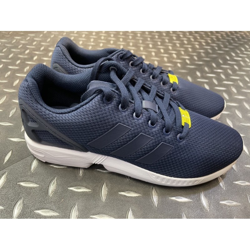 深藍白 adidas ZX FLUX