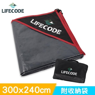 LIFECODE-加厚防水PE地墊/防潮墊 300*240cm 12330120