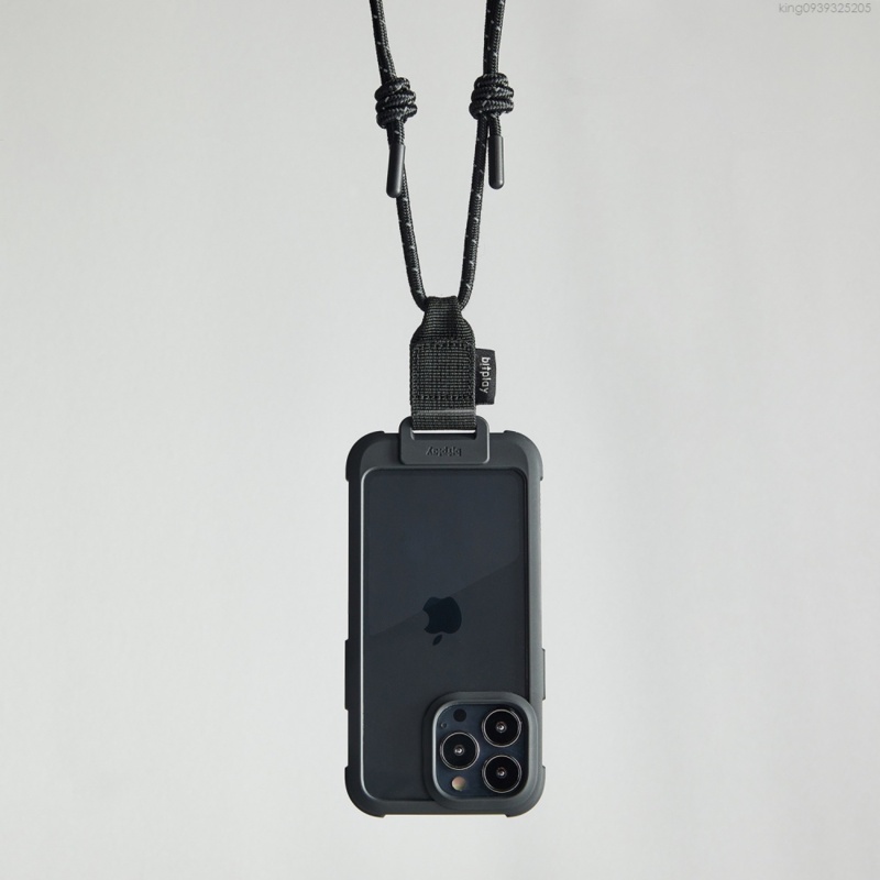 【附贈黑色掛繩】bitplay Wander Case 隨行殼 透明背蓋軍規防摔手機殼便攜掛繩 iPhone 13 系列