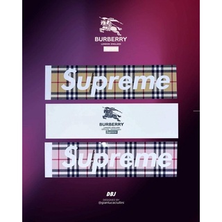{OGC} 2022SS Supreme x Burberry Strike 聯名 BOGO 貼紙
