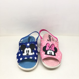 Disney 迪士尼 童鞋 米奇 Mickey 米妮 Minnie 寶寶涼鞋 學布鞋 鬆緊 涼鞋 男童 女童 台灣製