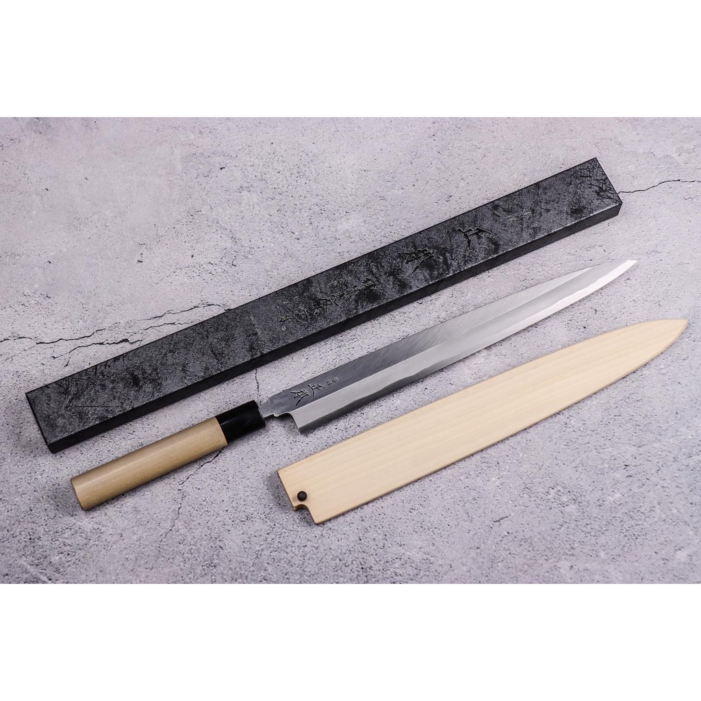 柳刃包丁 刺身包丁 本霞 玉白鋼 刺身 正本 庖丁 合羽橋 かっぱ橋 柳刃 27cm