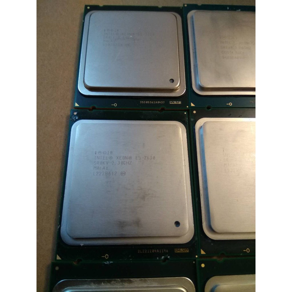 Intel Xeon E5-2630L 2.0GHz 6核心 處理器 E5 2630 非 2620 2640 2650