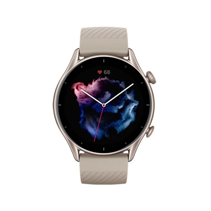 矽膠錶帶 適用於 華米Amazfit GTR 3錶帶 官方同款錶帶 22mm通用防水 透氣運動扣式錶帶