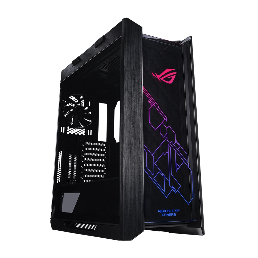 【ASUS 華碩】ROG-Strix-Helios-GX601 黑鋼化玻璃電腦機殼