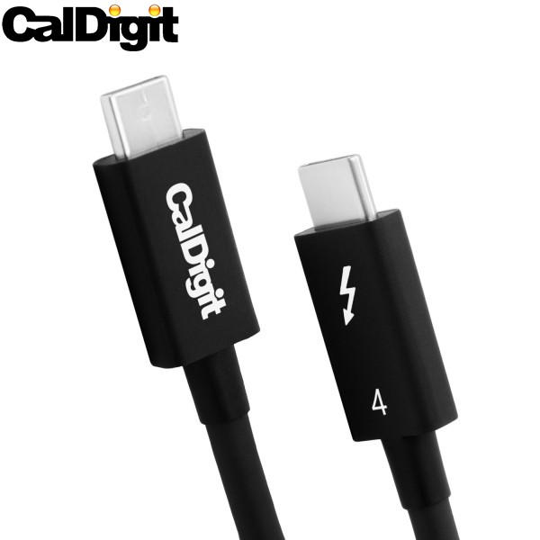 CalDigit Thunderbolt 4 USB 4傳輸線 80cm(0.8m) 被動式40Gbs,100W,5A