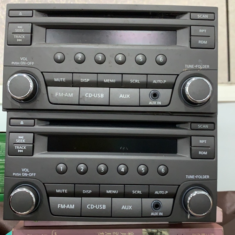 日產原廠音響主機 CD MP3 AUX