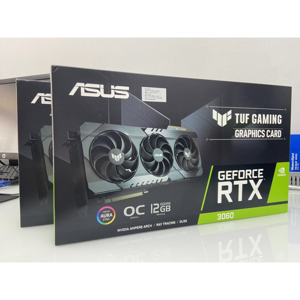 【全新已預訂】華碩 TUF-RTX3060-O12G-GAMING 顯示卡