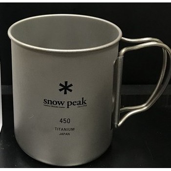 snow peak鈦杯聯名露營450ml 露營杯