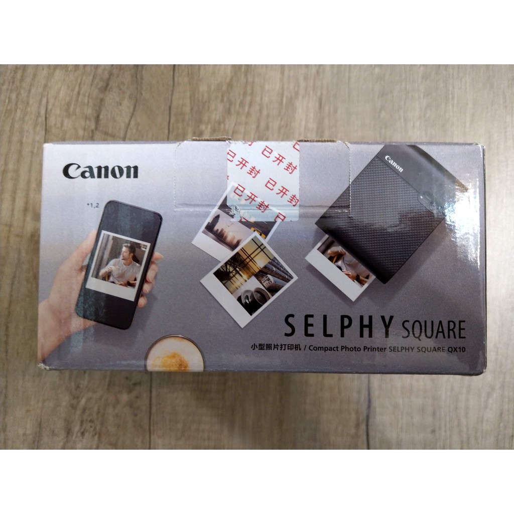【Canon】SELPHY SQUARE QX10 輕巧相片印表機(大陸公司貨)