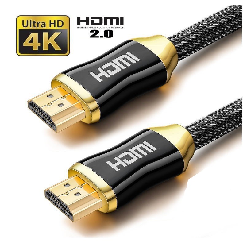 4K HDMI線 高清2.0加粗編織線 1.5/2/3/5米 HDMI公對公 HDMI高清線 4K60P HDMI線