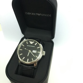 EMPORIO ARMANI Classic 簡約大錶徑腕錶