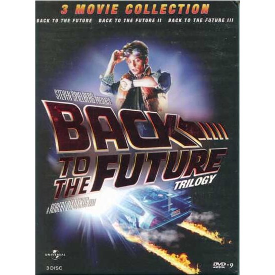 電影 回到未來三部曲 Dvd 高清完整版全新盒裝3碟 蝦皮購物