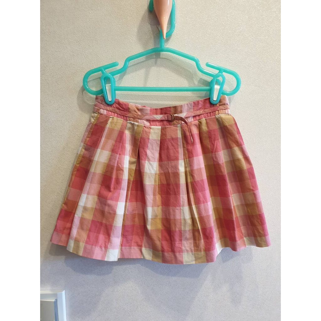 【二手】  法國 Jacadi 童裝格紋裙子