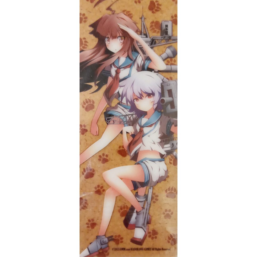 南條一攤 艦娘concollection 輕巡球磨多摩書籤 蝦皮購物