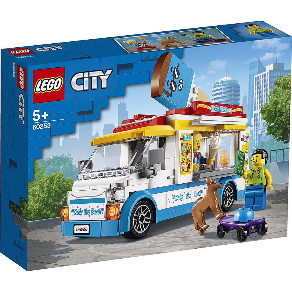 【自取649元】台中＊宏富玩具＊LEGO 樂高積木 City 60253 冰淇淋車