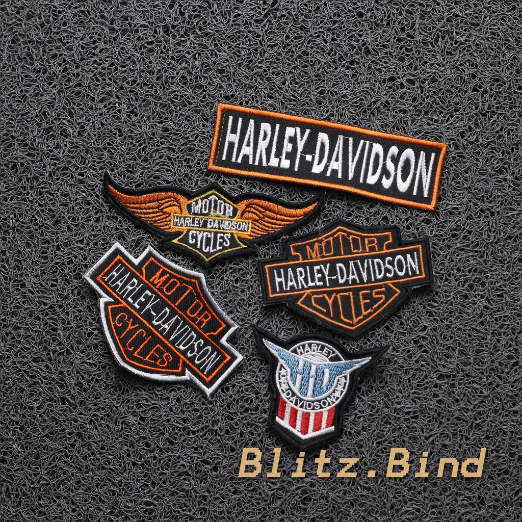 HARLEY DAVIDSON 哈雷戴維森高級最佳刺繡補丁