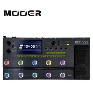 【傑夫樂器行】 Mooer GE300 音箱模擬 綜合效果器 內建表情踏板 立體聲樂句迴圈