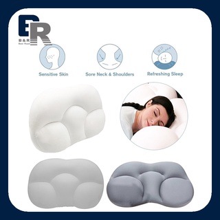 韓國3d微珠頸枕全能雲枕柔軟透氣3d人體工學中心蛋槽設計睡眠枕頸枕
