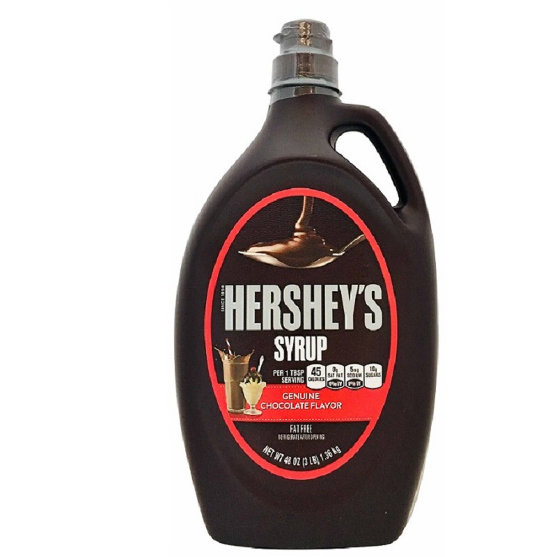 Hershey's好時巧克力醬48oz(1360公克)-旺來昌