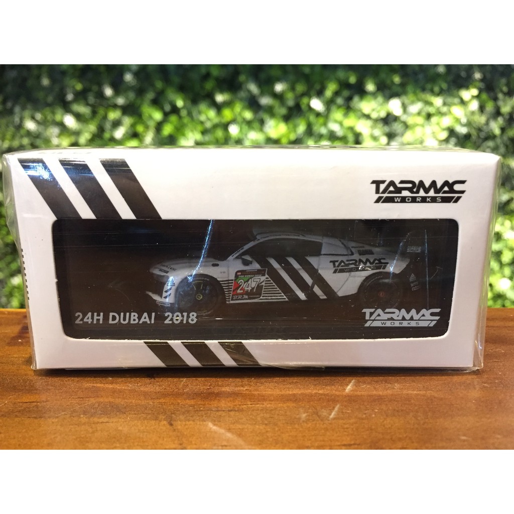 1/64 Tarmac Works Audi R8 LMS GT4 Dubai 24H 2018【MGM】