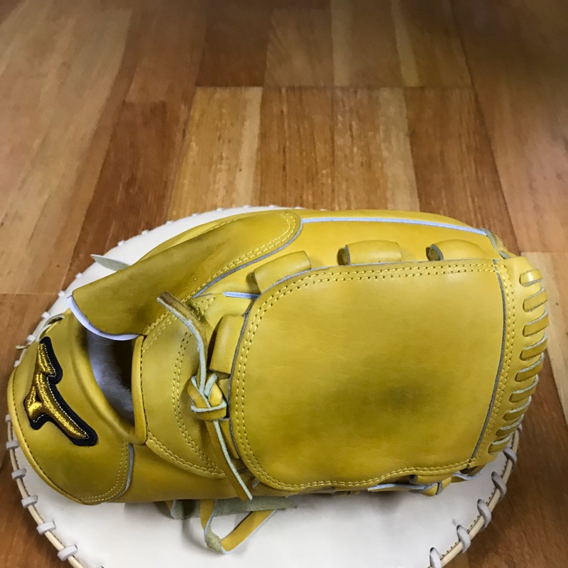Mizuno pro 波賀 日本製頂級投手手套黃色