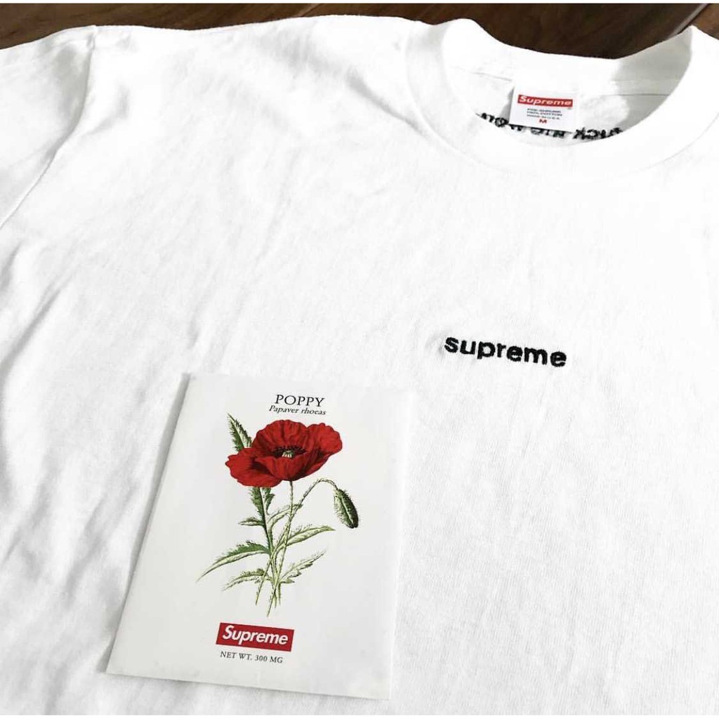 supreme flower tee