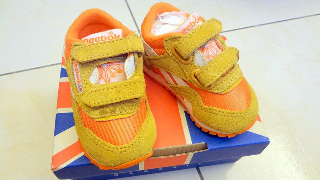 Reebok 楓葉 復古 小鞋 原版 嬰兒鞋 baby鞋 童鞋 2C