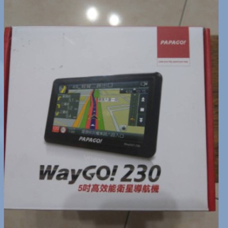 全新 Papago WayGo 230 高智能衛星導航