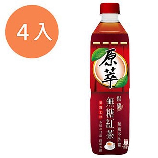 原萃 錫蘭無糖紅茶 580ml (4入)/組【康鄰超市】