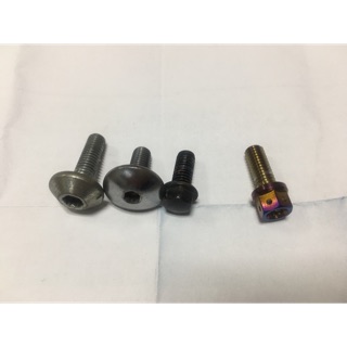 各車系 鍍鈦螺絲 車牌螺絲 M6 15mm 白鐵鍍鈦螺絲 不鏽鋼螺絲 TMAX 齒輪蓋 大皮帶蓋 大關刀