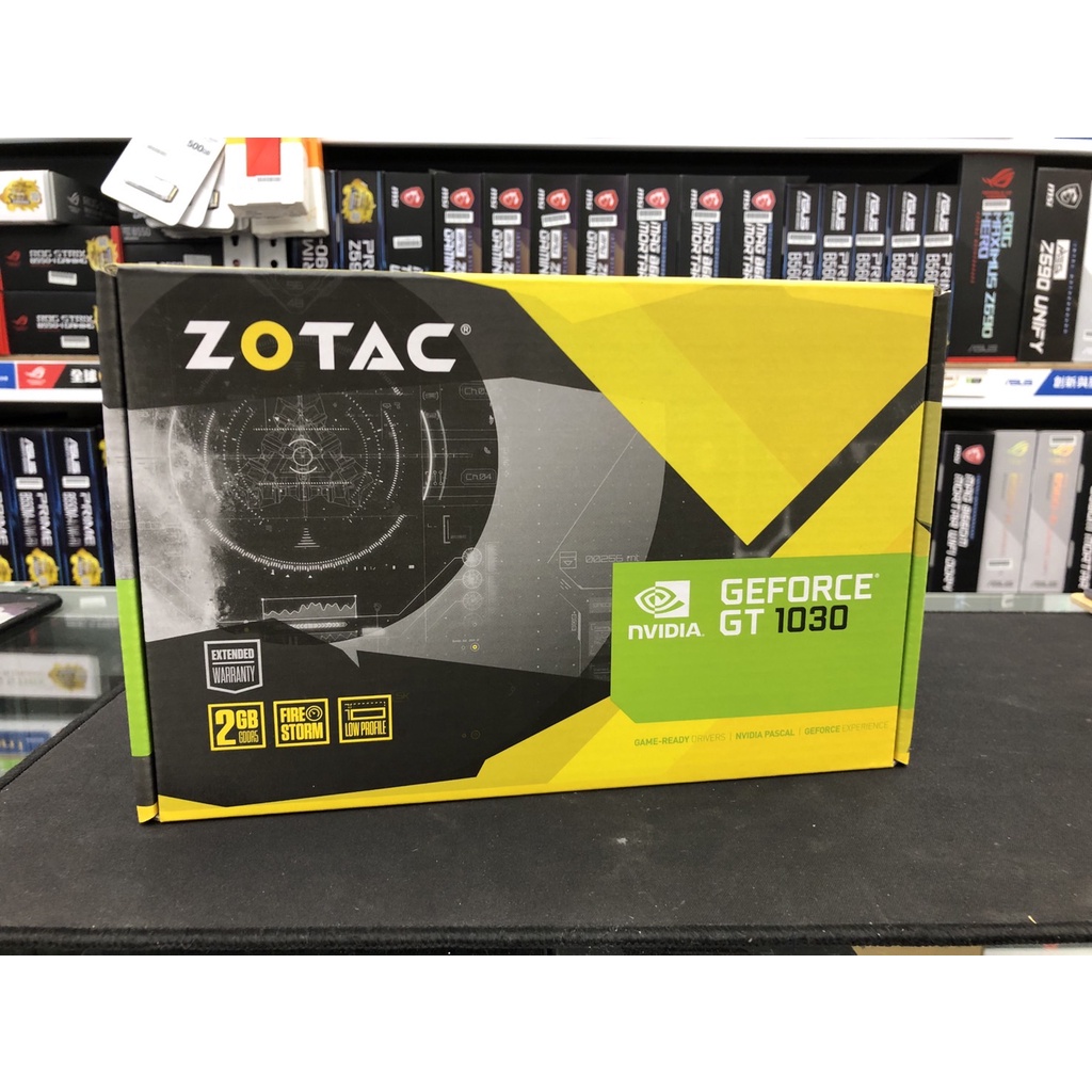 [星鋐國際]ZOTAC GT 1030 2GB GDDR5 HDMI/VGA Low Profile