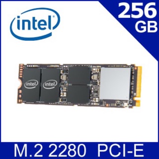 Intel 760p 256G 固態硬碟(PCIe3.0 NVMe M.2 2280)5年保固 含運/含稅/全新