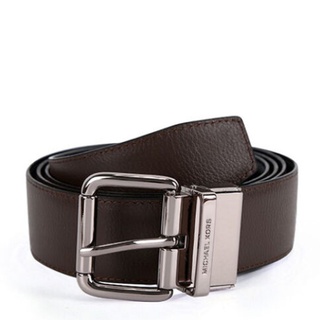 MICHAEL KORS 皮帶 腰帶 38mm 可翻轉雙面使用 咖啡色皮革/藍色皮革 M05854 MK(現貨)