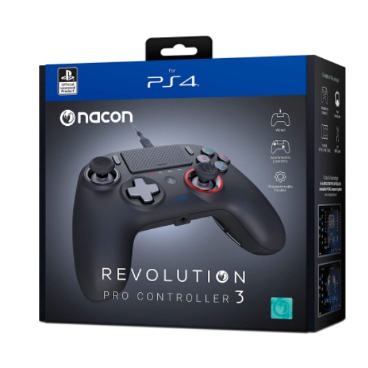 《日本代購》Sony PS4有線手柄　Nacon - Revolution Pro 控制器 3 (PS4)